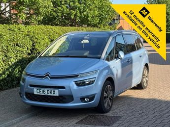 Citroen Grand C4 Picasso 1.6 BlueHDi Exclusive+ MPV 5dr Diesel Manual Euro 6 (s/s) (120 p