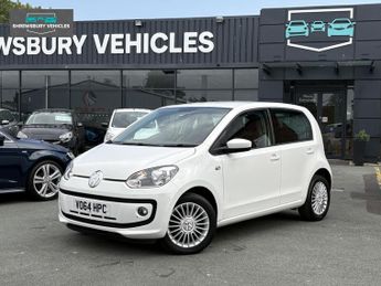 Volkswagen Up 1.0 High up! Hatchback 5dr Petrol Manual Euro 5 (75 ps)