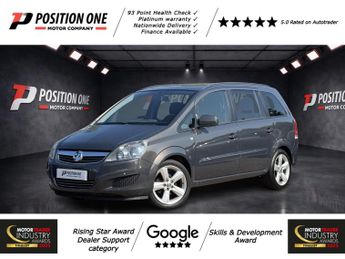 Vauxhall Zafira 1.6 16V Exclusiv MPV 5dr Petrol Manual Euro 5 (115 ps)