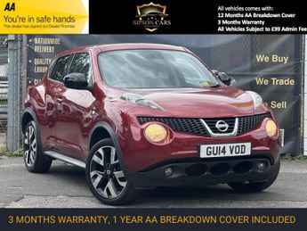 Nissan Juke 1.6 n-tec SUV 5dr Petrol CVT Euro 5 (117 ps)