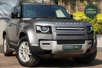 Land Rover Defender 90 3.0 D250 MHEV Hard Top SUV 3dr Diesel Auto 4WD SWB Euro 6 (s/s) 