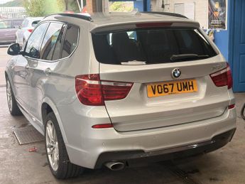 BMW X3 2.0 20d M Sport SUV 5dr Diesel Auto xDrive Euro 6 (s/s) (190 ps)