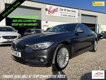 BMW 4 Series 2.0 420i Luxury Coupe 2dr Petrol Auto xDrive Euro 6 (s/s) (184 p