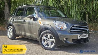 MINI Countryman 1.6 Cooper D SUV 5dr Diesel Manual ALL4 Euro 5 (s/s) (112 ps)