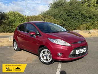 Ford Fiesta 1.25 Zetec Hatchback 5dr Petrol Manual (129 g/km, 81 bhp)