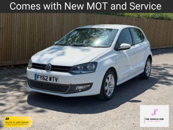 Volkswagen Polo 1.2 TDI Match Hatchback 5dr Diesel Manual Euro 5 (75 ps)