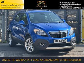 Vauxhall Mokka 1.4i Turbo Tech Line SUV 5dr Petrol Auto 2WD Euro 6 (140 ps)