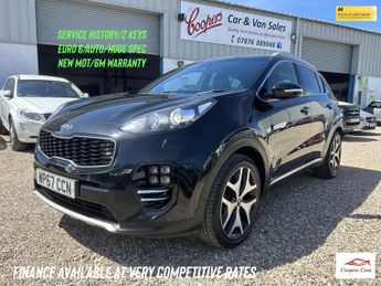 Kia Sportage 1.6 T-GDi GT-Line S SUV 5dr Petrol DCT AWD Euro 6 (174 bhp)