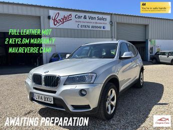 BMW X3 2.0 20d SE SUV 5dr Diesel Manual xDrive Euro 5 (s/s) (184 ps)