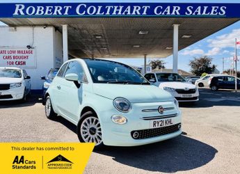 Fiat 500 1.0 MHEV Lounge Hatchback 3dr Petrol Manual Euro 6 (s/s) (70 bhp