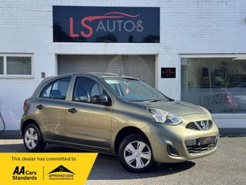 Nissan Micra 1.2 Visia Hatchback 5dr Petrol Manual Euro 5 (80 ps)