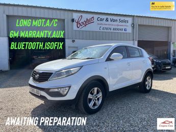 Kia Sportage 1.7 CRDi EcoDynamics 1 SUV 5dr Diesel Manual 2WD Euro 5 (s/s) (1
