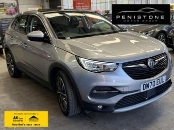 Vauxhall Grandland X 1.2 Turbo Elite Nav SUV 5dr Petrol Manual 6Spd Euro 6 (s/s) (130