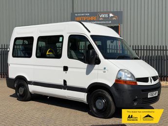 Renault Master 2.5D SL33 Minibus 4dr Diesel Manual FWD L1 H2 (78 bhp)