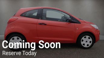 Ford Ka 1.2 Studio Hatchback 3dr Petrol Manual Euro 5 (69 ps)