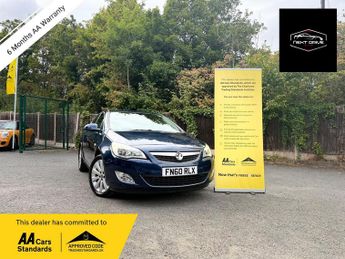 Vauxhall Astra 1.6 16v Elite Hatchback 5dr Petrol Easytronic Euro 5 (115 ps)