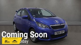 Peugeot 108 1.0 Active Hatchback 5dr Petrol Manual Euro 6 (72 ps)
