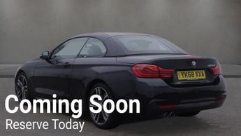BMW 4 Series 2.0 420d M Sport Convertible 2dr Diesel Auto Euro 6 (s/s) (190 p