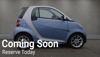 Smart fortwo 1.0 Passion Coupe 2dr Petrol SoftTouch Euro 5 (84 bhp)