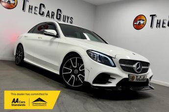 Mercedes C Class 1.5 C200 MHEV EQ Boost AMG Line (Premium) Saloon 4dr Petrol G-Tr