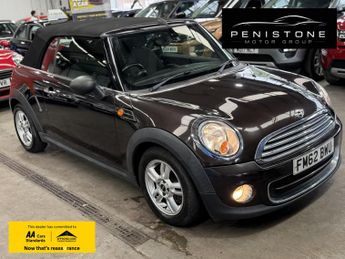 MINI Convertible 1.6 One Convertible 2dr Petrol Manual Euro 5 (98 ps)