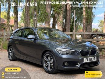 BMW 1 Series 1.5 118i Sport Hatchback 3dr Petrol Auto Euro 6 (s/s) (136 ps)