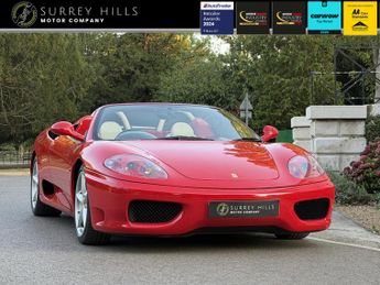 Ferrari 360 3.6 Spider 2dr Petrol F1 (440 g/km, 400 bhp)