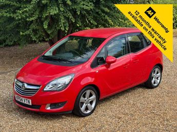 Vauxhall Meriva 1.4i Tech Line MPV 5dr Petrol Manual Euro 6 (100 ps)