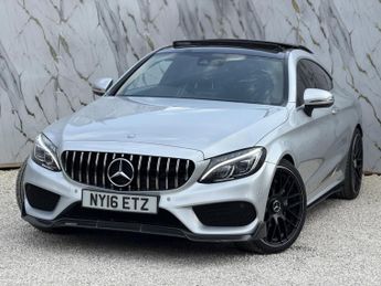 Mercedes-Benz C Class 2.0 C200 AMG Line (Premium) Coupe 2dr Petrol 7G-Tronic+ Euro 6 (
