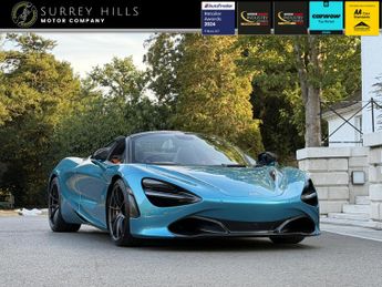 McLaren 720S 4.0T V8 Spider 2dr Petrol SSG Euro 6 (s/s) (720 ps)