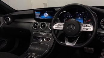 Mercedes-Benz C Class 1.5 C200 MHEV AMG Line Cabriolet 2dr Petrol G-Tronic+ Euro 6 (s/