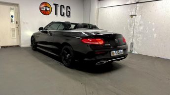 Mercedes-Benz C Class 1.5 C200 MHEV AMG Line Cabriolet 2dr Petrol G-Tronic+ Euro 6 (s/
