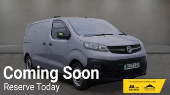 Vauxhall Vivaro 3100 75kWh Prime Panel Van 6dr Electric Auto L1 H1 (7.4kW Charge