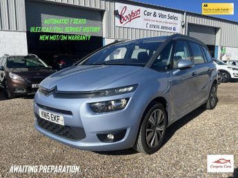 Citroen Grand C4 Picasso 2.0 BlueHDi Exclusive MPV 5dr Diesel EAT6 Euro 6 (s/s) (150 ps)