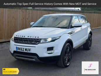Land Rover Range Rover Evoque 2.2 SD4 Pure SUV 5dr Diesel Auto 4WD Euro 5 (190 ps)