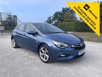 Vauxhall Astra 1.4i Turbo SRi Nav Hatchback 5dr Petrol Manual Euro 6 (150 ps)