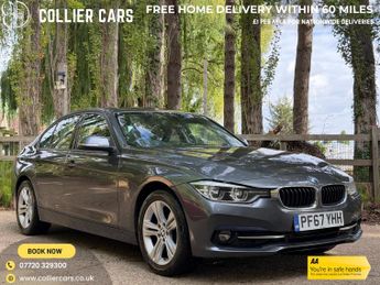 BMW 3 Series 1.5 318i Sport Saloon 4dr Petrol Manual Euro 6 (s/s) (136 ps)