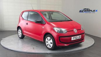 Volkswagen Up 1.0 Take up! Hatchback 3dr Petrol Manual Euro 5 (60 ps)