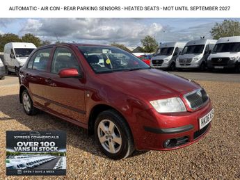 Skoda Fabia 1.4 16V Elegance Hatchback 5dr Petrol Automatic (180 g/km, 75 bh