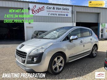 Peugeot 3008 2.0 HDi Allure SUV 5dr Diesel Auto Euro 5 (163 ps)