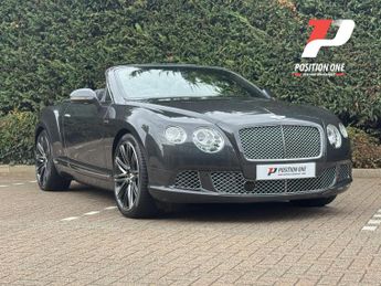 Bentley Continental 6.0 W12 GTC Speed Convertible 2dr Petrol Auto 4WD Euro 5 (625 ps