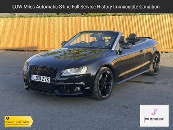 Audi A5 Cabriolet 2.7 TDI V6 S line Convertible 2dr Diesel Multitronic Euro 5 (190