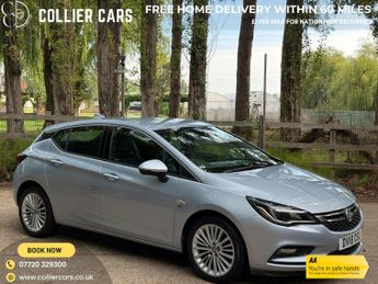 Vauxhall Astra 1.4i Turbo Elite Nav Hatchback 5dr Petrol Manual Euro 6 (150 ps)
