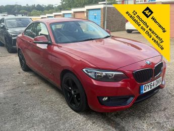 BMW 2 Series 2.0 218d Sport Coupe 2dr Diesel Manual Euro 6 (s/s) (143 ps)