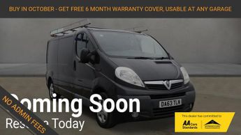 Vauxhall Vivaro 2.0 2900 CDTi Sportive Panel Van 4dr Diesel Manual FWD L3 (195 g