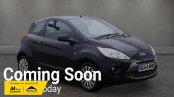 Ford Ka 1.2 Zetec Hatchback 3dr Petrol Manual Euro 5 (s/s) (69 ps)