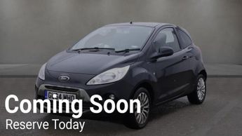 Ford Ka 1.2 Zetec Hatchback 3dr Petrol Manual Euro 5 (s/s) (69 ps)