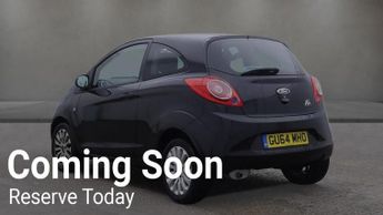 Ford Ka 1.2 Zetec Hatchback 3dr Petrol Manual Euro 5 (s/s) (69 ps)