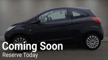Ford Ka 1.2 Zetec Hatchback 3dr Petrol Manual Euro 5 (s/s) (69 ps)