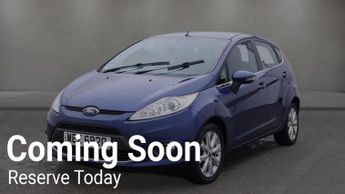 Ford Fiesta 1.4 Zetec Hatchback 5dr Petrol Manual (133 g/km, 94 bhp)